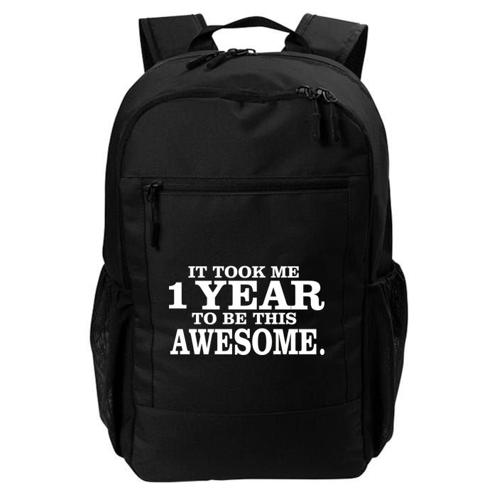 It Took One Year To Be This Awesome Backpack