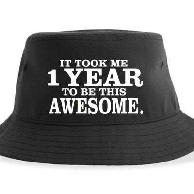 It Took One Year To Be This Awesome Sustainable Bucket Hat