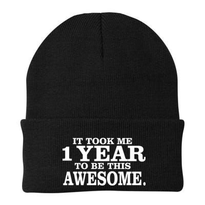 It Took One Year To Be This Awesome Beanie