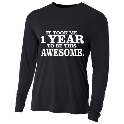 It Took One Year To Be This Awesome Cooling Performance Long Sleeve Crew