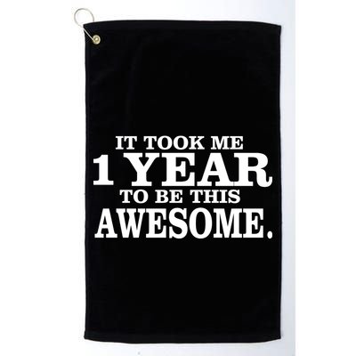 It Took One Year To Be This Awesome Golf Towel