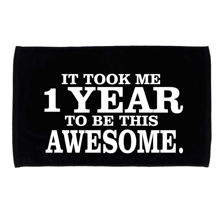 It Took One Year To Be This Awesome Microfiber Hand Towel