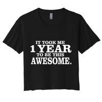 It Took One Year To Be This Awesome Crop Top
