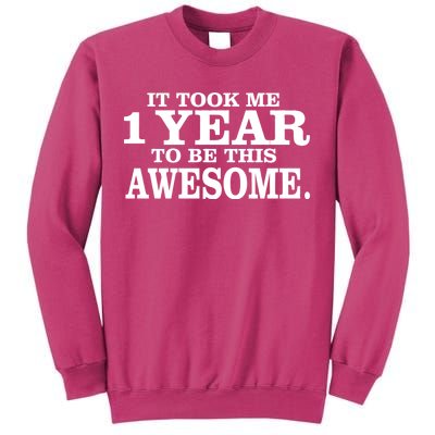 It Took One Year To Be This Awesome Sweatshirt