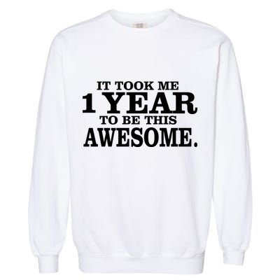 It Took One Year To Be This Awesome Garment-Dyed Sweatshirt