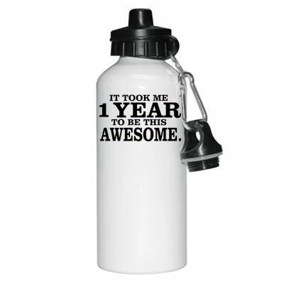 It Took One Year To Be This Awesome Aluminum Water Bottle 