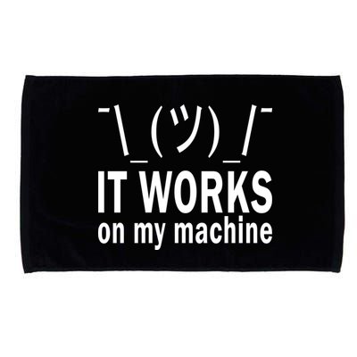 It Works On My Machine Microfiber Hand Towel