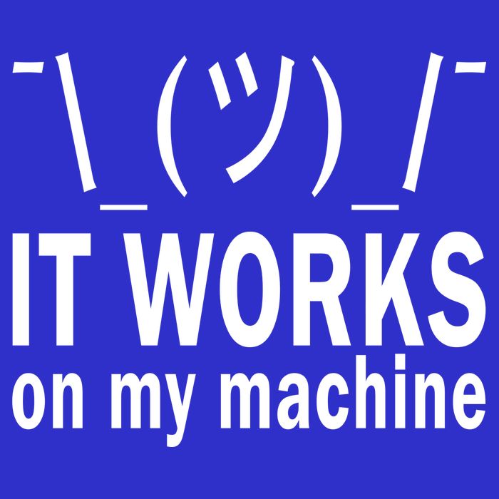 It Works On My Machine Tall T-Shirt