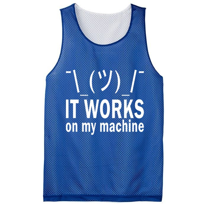 It Works On My Machine Mesh Reversible Basketball Jersey Tank