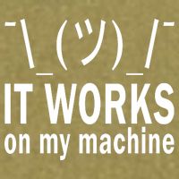 It Works On My Machine Garment-Dyed Women's Muscle Tee
