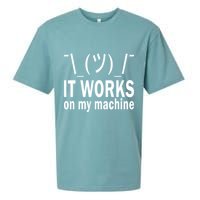 It Works On My Machine Sueded Cloud Jersey T-Shirt