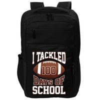 I Tackled 100 Days Of School Football Impact Tech Backpack
