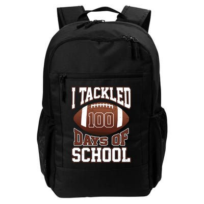 I Tackled 100 Days Of School Football Backpack