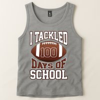 I Tackled 100 Days Of School Football Tank Top