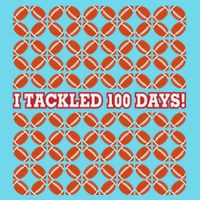 I Tackled 100 Days Football School Celebration T-Shirt