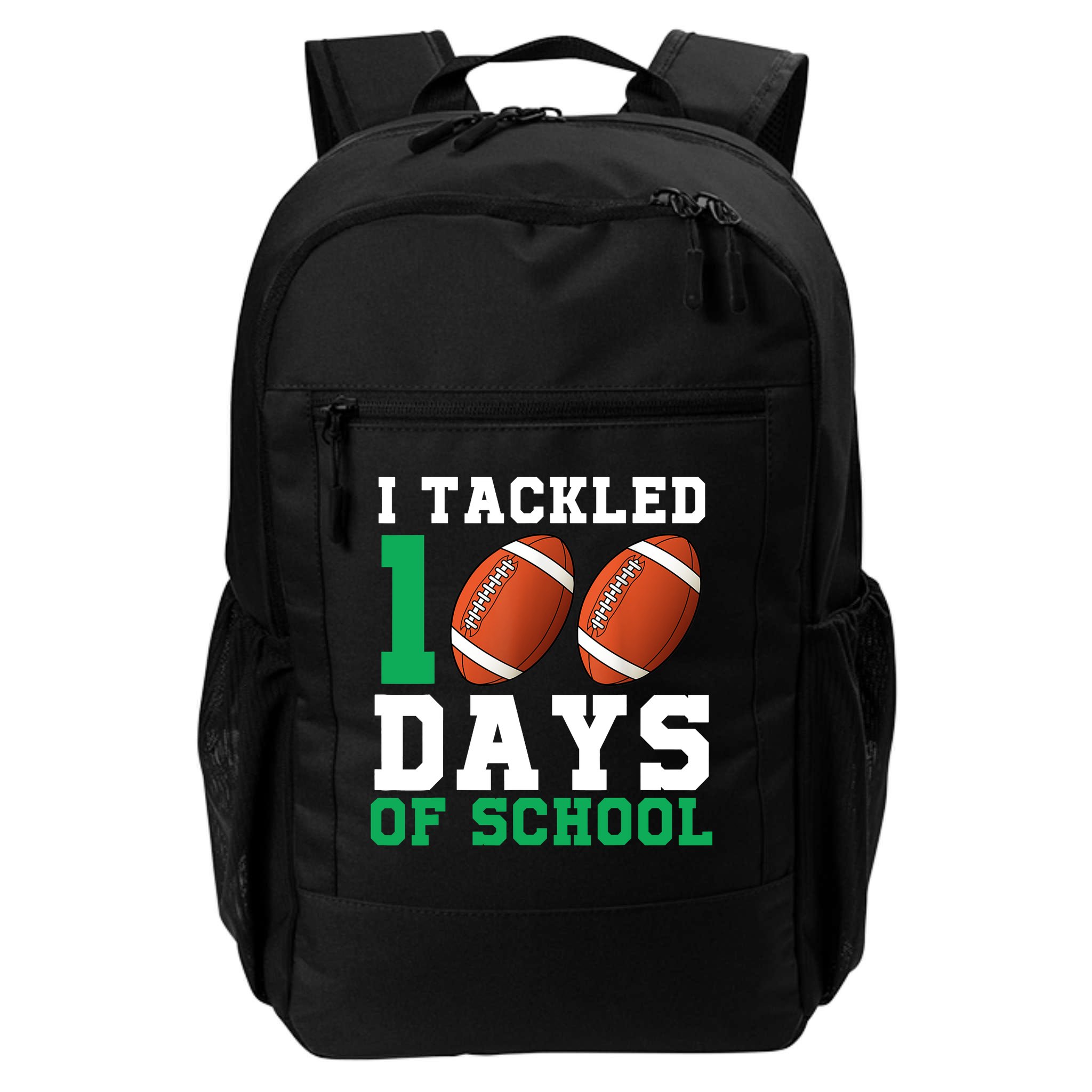 I Tackled 100 Days of School 100th Day of School Student Backpack