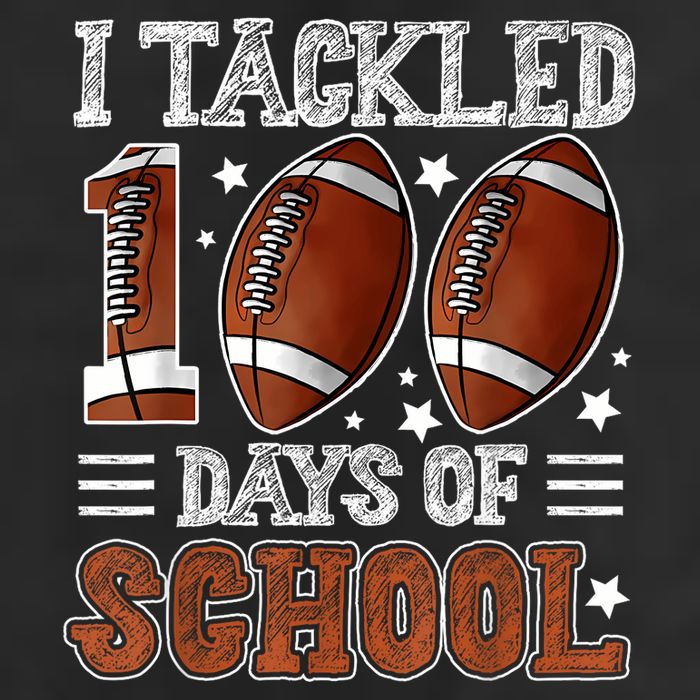 I Tackled 100 Days School Football 100th Day Of School Boy 11oz C Handle Ceramic Mug