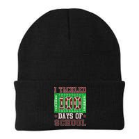 I Tackled 100 Days Of School Football 100th Day Beanie