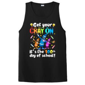 It's The 100 Days Of School Get Your Cray On PosiCharge Competitor Tank