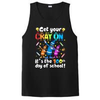 It's The 100 Days Of School Get Your Cray On PosiCharge Competitor Tank