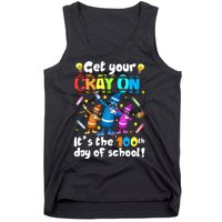 It's The 100 Days Of School Get Your Cray On Tank Top