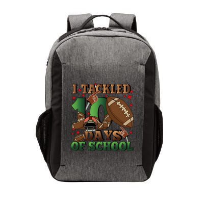 I Tackled 100 Days Of School American Football Vector Backpack