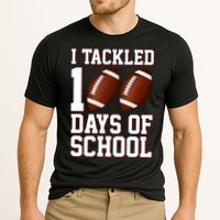 I Tackled 100 Days Of School Football Cooling Performance Crew T-Shirt