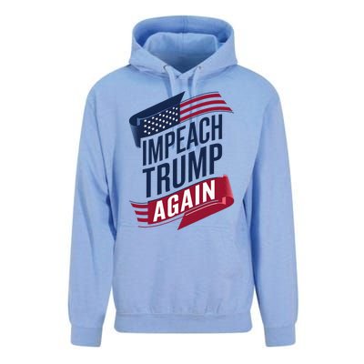 Impeach Trump 2024 Democrat Elections Impeach Trump Again Unisex Surf Hoodie