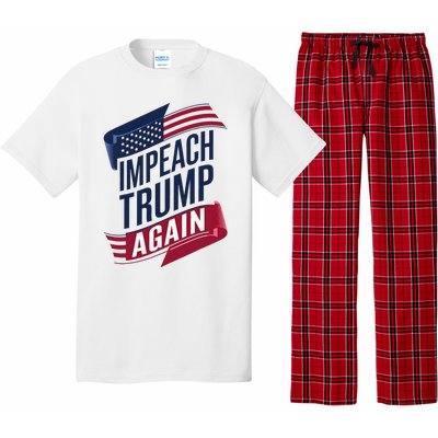 Impeach Trump 2024 Democrat Elections Impeach Trump Again Pajama Set