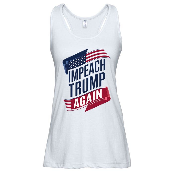 Impeach Trump 2024 Democrat Elections Impeach Trump Again Ladies Essential Flowy Tank