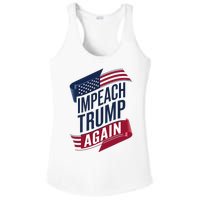 Impeach Trump 2024 Democrat Elections Impeach Trump Again Ladies PosiCharge Competitor Racerback Tank