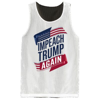 Impeach Trump 2024 Democrat Elections Impeach Trump Again Mesh Reversible Basketball Jersey Tank