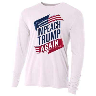 Impeach Trump 2024 Democrat Elections Impeach Trump Again Cooling Performance Long Sleeve Crew