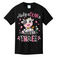 I'm Three 3 Years Old 3rd Birthday Holy Cow Kids T-Shirt