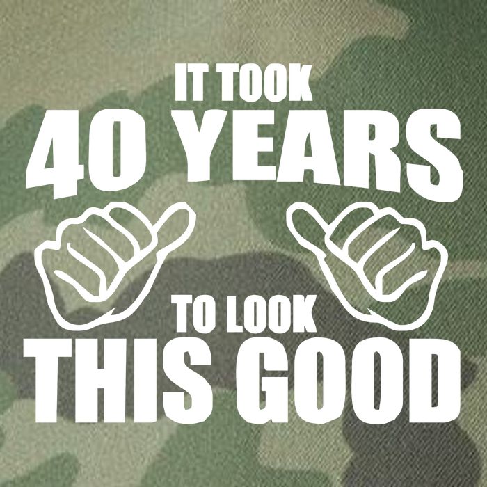 It Took 40 Years To Look This Good Legacy Tie Dye Trucker Hat