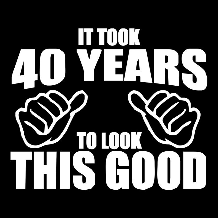 It Took 40 Years To Look This Good Cropped Pullover Crew