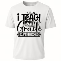 I Teach 5th Grade Superheroes Performance Shirt