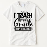 I Teach 5th Grade Superheroes Tall T-Shirt