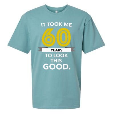 It Took 60 Years Old To Look This Good Birthday Gift Sueded Cloud Jersey T-Shirt