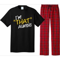 I'm That Auntie Funny Best Aunt Tee Pajama Set