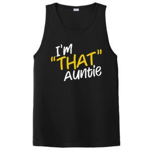 I'm That Auntie Funny Best Aunt Tee PosiCharge Competitor Tank