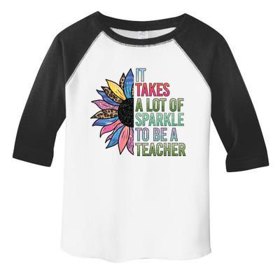 It Takes A Lot Of Sparkle To Be A Teacher Plus Size Shirt For Male Female Teache Toddler Fine Jersey T-Shirt