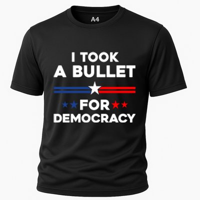 I Took A Bullet For Democracy Cooling Performance Crew T-Shirt