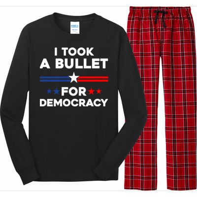 I Took A Bullet For Democracy Long Sleeve Pajama Set