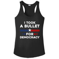 I Took A Bullet For Democracy Ladies PosiCharge Competitor Racerback Tank