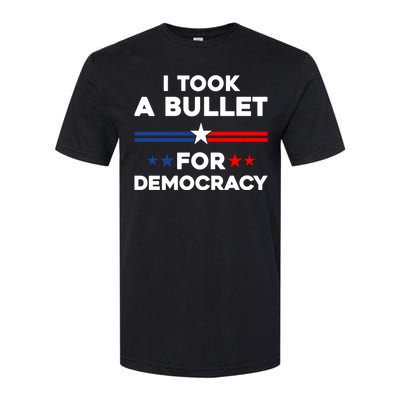 I Took A Bullet For Democracy Softstyle CVC T-Shirt