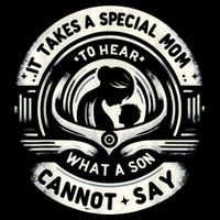 It Takes A Special Mom To Hear Autism What A Son Cannot Say 7-Panel Snapback Hat