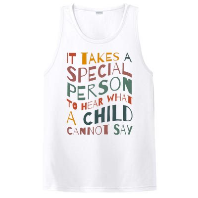 It Takes A Special Person To Hear What A Child Cannot Say PosiCharge Competitor Tank