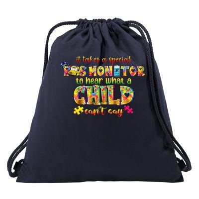It Takes A Special Person To Hear What A Child Cannot Say Drawstring Bag