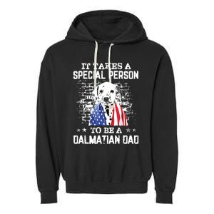 It Takes A Special Person To Be A Dalmatian Dad Garment-Dyed Fleece Hoodie